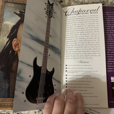Hamer Catalog 1996 Standard artist Archtop eclipse 12 string special mirage Duo Tone. P-90 T 51 vintage S Daytona Californian chaparral bass Cruise bass slammer image 17