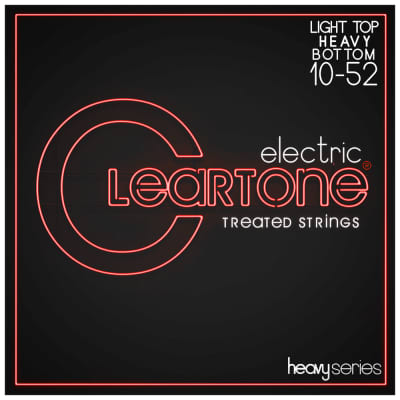 Cleartone 9520 Light Top Heavy Bottom Electric Strings 10-52 image 1