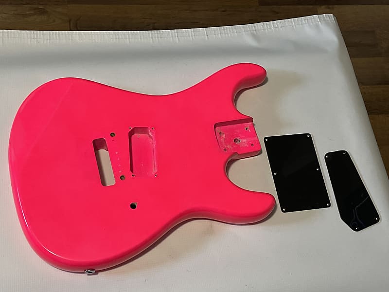 Vintage 1980 Kramer 100ST HOT PINK Electric Guitar