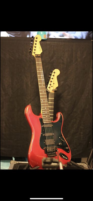 Fender  MIJ Strat / 84-87 / Scalloped from 15 and Floyd Rose image 1