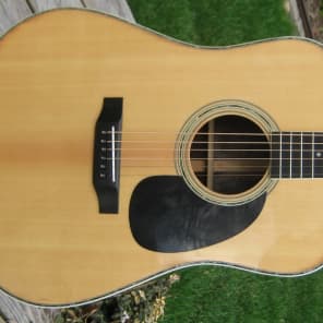Vintage Japan Made Crown City Imports Dreadnought Acoustic Guitar From The 1970's image 3