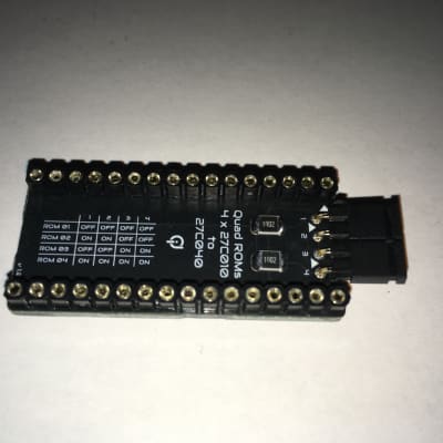 Switcher Adapter QuadROM (4 banks) 4x 27C010 DIP 32-pin to 1x 27C040 DIP 32-pin