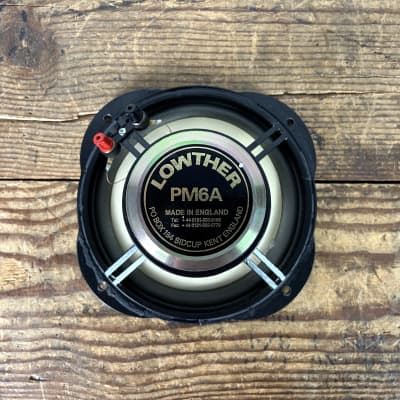 Lowther PM6A Alnico Full Range Speaker (one) w/ Original Box | Reverb