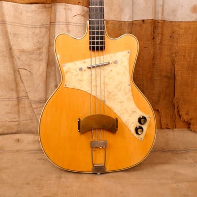 Kay Jazz Special Bass  1960 Blond image 2