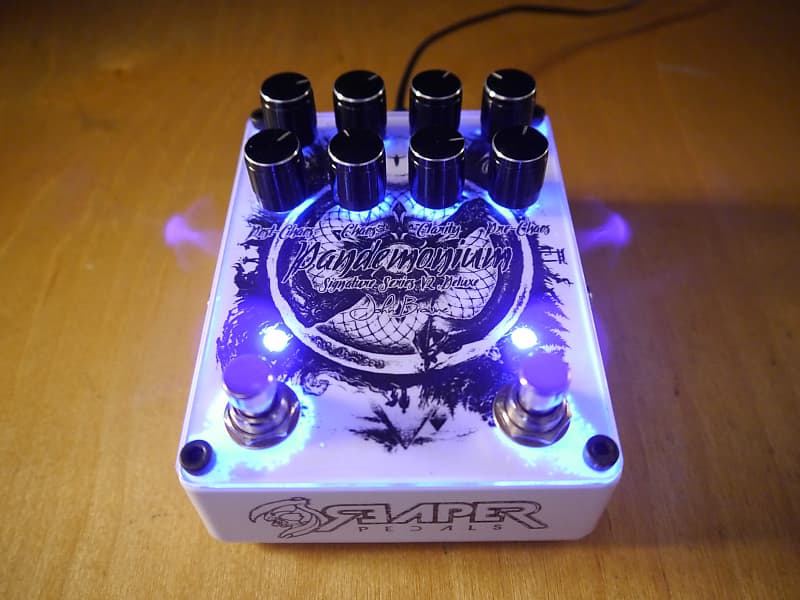 RARE John Browne signature Reaper Pedals Pandemonium V2