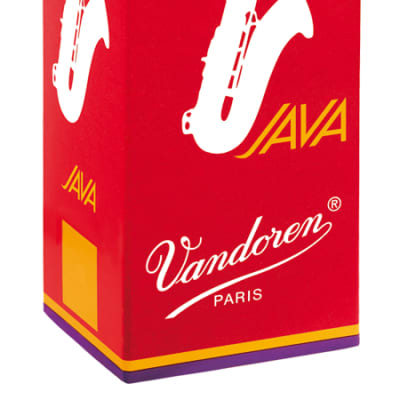 Vandoren Reeds Tenor Sax 2.5 Java Red (5 BOX) SR2725R image 1