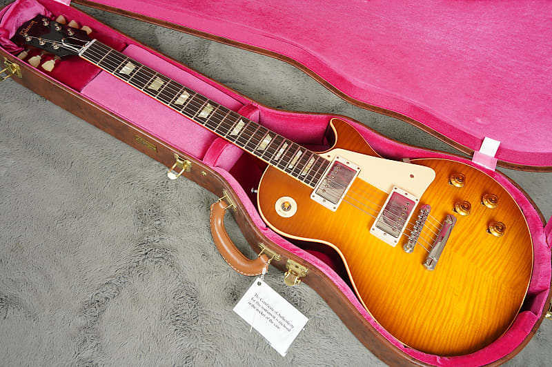 2020 Gibson Custom Shop '59 Les Paul Standard Sunburst + OHSC | Reverb