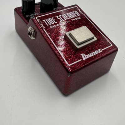 WINTER WONDERSALE// Ibanez TS808 Tube Screamer 40th Anniversary 2019 - Ruby Red Sparkle image 2