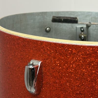 Gretsch 22/13/16" 60's Round Badge Name Band Drum Set - Tangerine Sparkle image 23