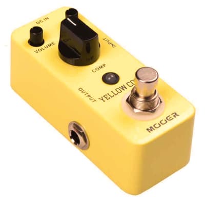 Mooer Yellow Comp Optical Compression Pedal True Bypass New in Box Free Shipping image 1