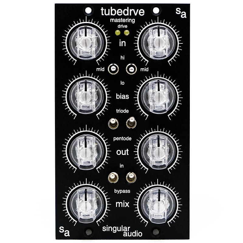 Singular Audio Tubedrve Mastering 500Series Tube Saturator Reverb