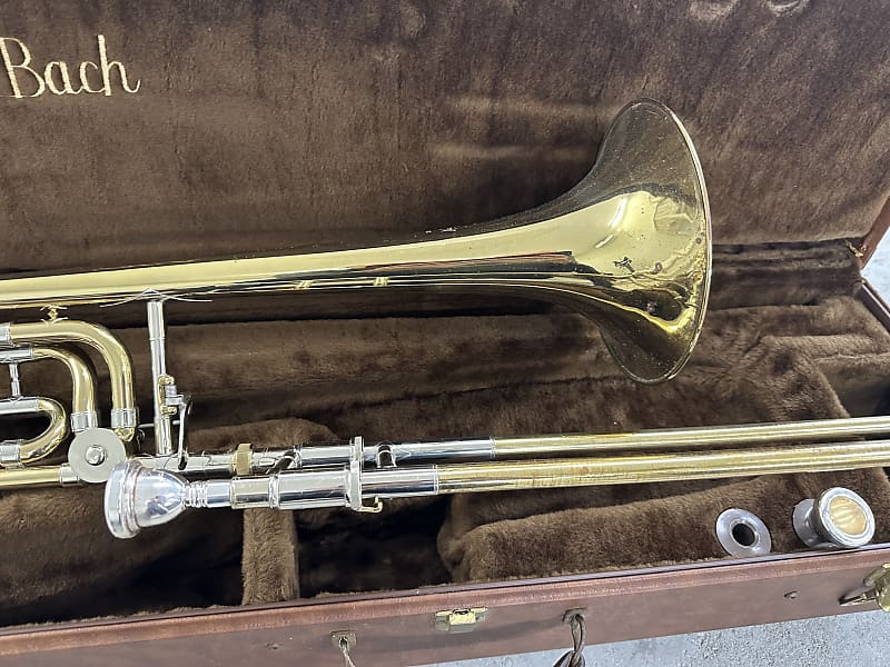 Bach Model 42 Stradivarius Trombone With F Attachment | Reverb