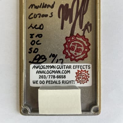 Analogman Sun Face Mullard CV7005 Germanium Fuzz with Sun Dial