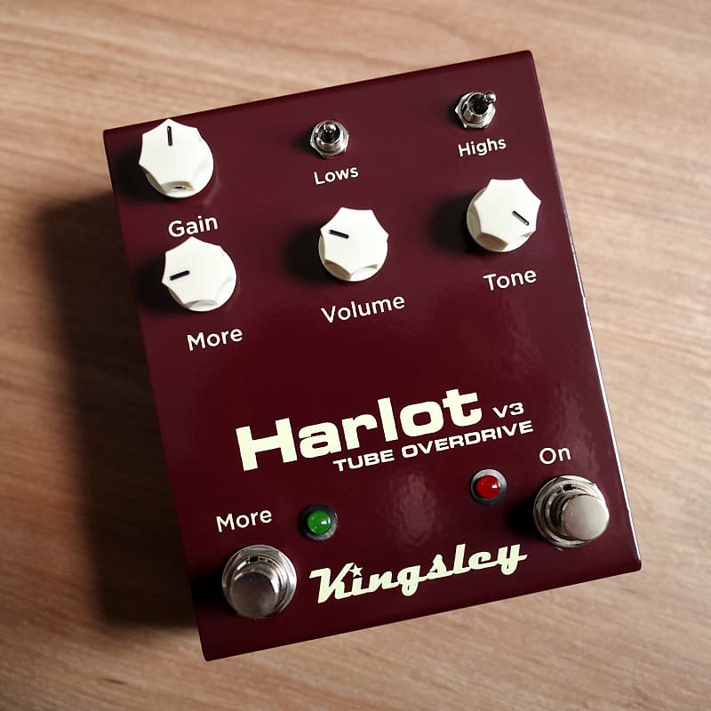 Kingsley Harlot v3 チューブオーバードライブ Kingsley Amplifiers