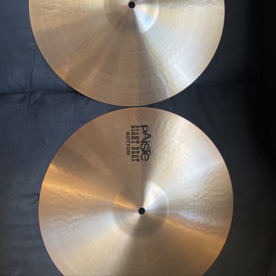 Paiste 15" Giant Beat Hi-Hat Cymbals (Pair) 2005 - Present - Traditional image 1