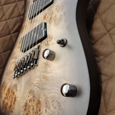Cort KX507MSSDB KX Series Poplar Top 5pcs Maple & Purple Neck 7-String Multiscale Electric Guitar w/Hard Case image 17