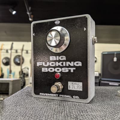 Smallsound/Bigsound Fuck Overdrive Pedal | Reverb