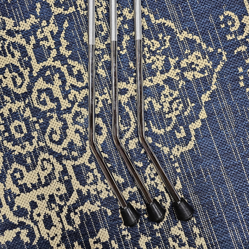 3pk Gretsch Floor Tom Legs Chrome Reverb