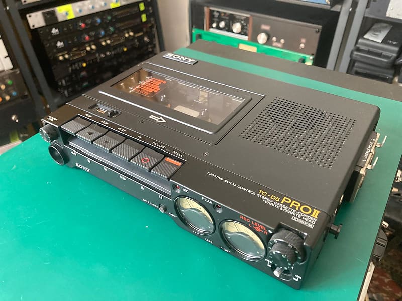Sony TC-D5 Pro II Portable Stereo Cassette Recorder (1980