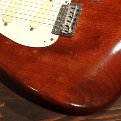 Fender 1989 Stratocaster MIJ '54 reissue Clapton model LS - AGED Natural Refinish - Player Grade - image 8