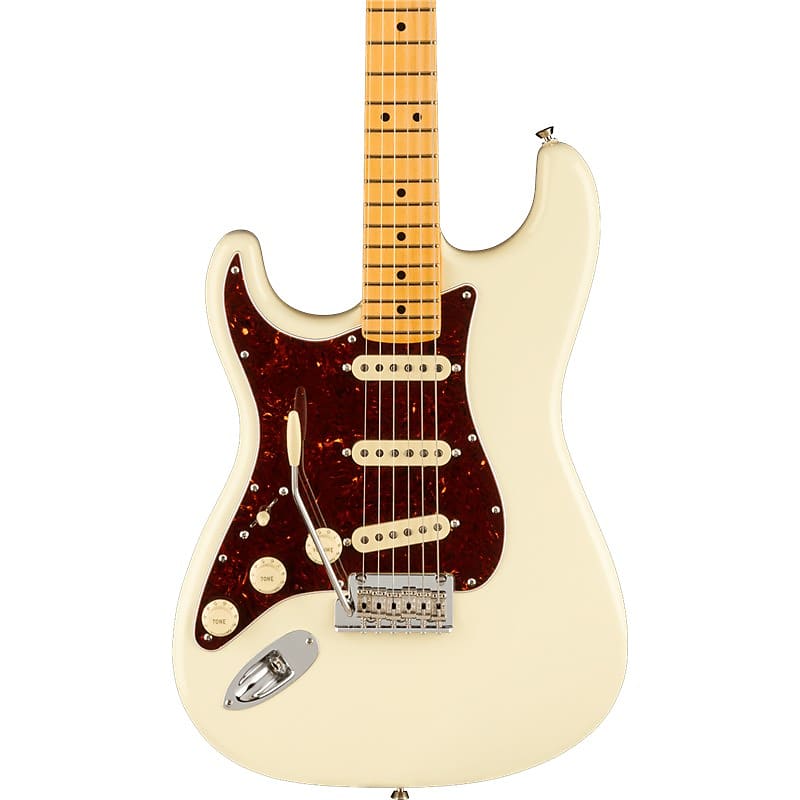 Fender American Professional II Stratocaster, Maple Fingerboard, Olympic White, Left Handed image 1