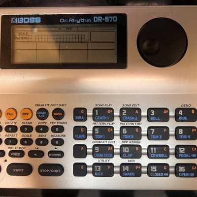 Boss DR-670 Dr. Rhythm 2000s - Silver