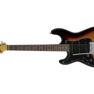 G&L Tribute Series Legacy with Rosewood Fretboard Left-Handed 2010 - Present - 3-Tone Sunburst image 2