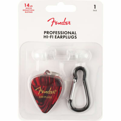 Fender Professional Series Hi-Fi Ear Plugs with Case, 1 Pair image 5