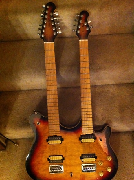 OLP MM612 Double Neck Sunburst