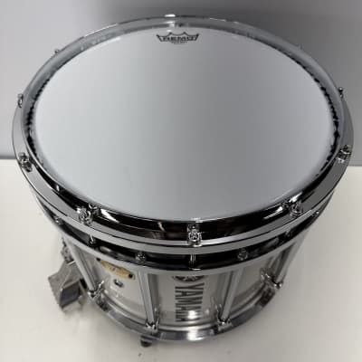 Yamaha Marching Snare Drum MS-9314CHW - White image 5