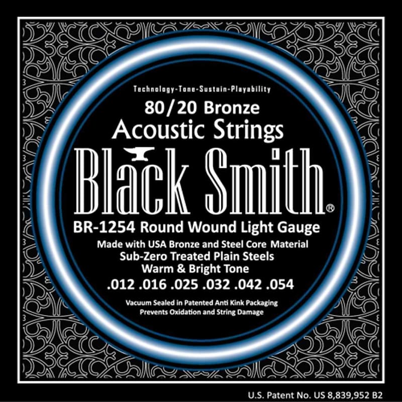 BLACKSMITH Acoustic 6 String Set, 80/20 Bronze - Light 12-54 image 1