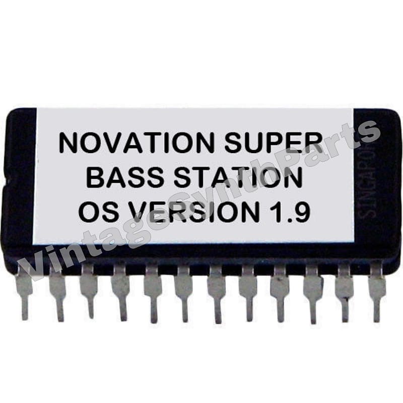 Novation Super Bass Station - Latest OS v 1.9 Eprom Upgrade Update Firmware Rom image 1