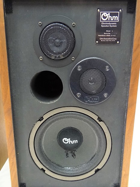 Ohm l speakers for sale cheap