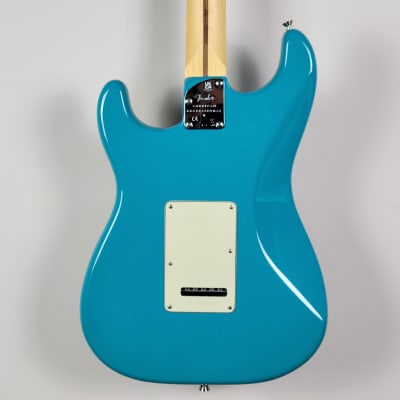 2021 Fender American Professional II Stratocaster - Miami Blue With OHSC image 2