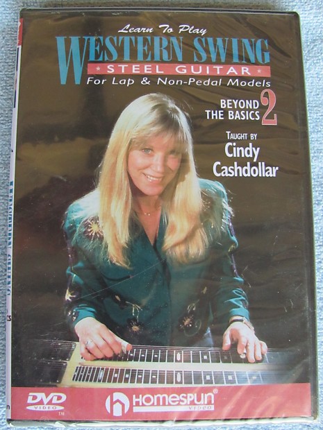 Cindy Cashdollar Western Swing Steel Guitar DVD's 1 u0026 2