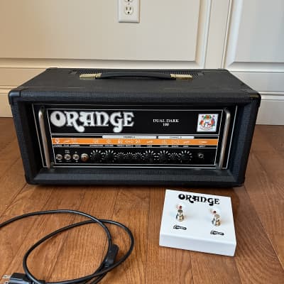 Orange DD100 Dual Dark 100w Twin Channel Guitar Head - Black