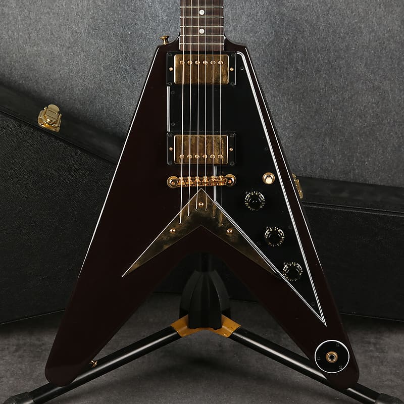 Gibson Custom Shop '58 Reissue Flying V - Oxblood - 2nd Hand image 1