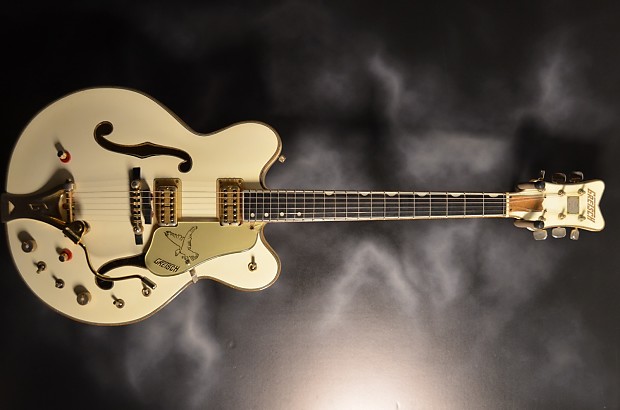 Gretsch Vintage 1964 White Falcon Double Cutaway Electric Reverb Greece
