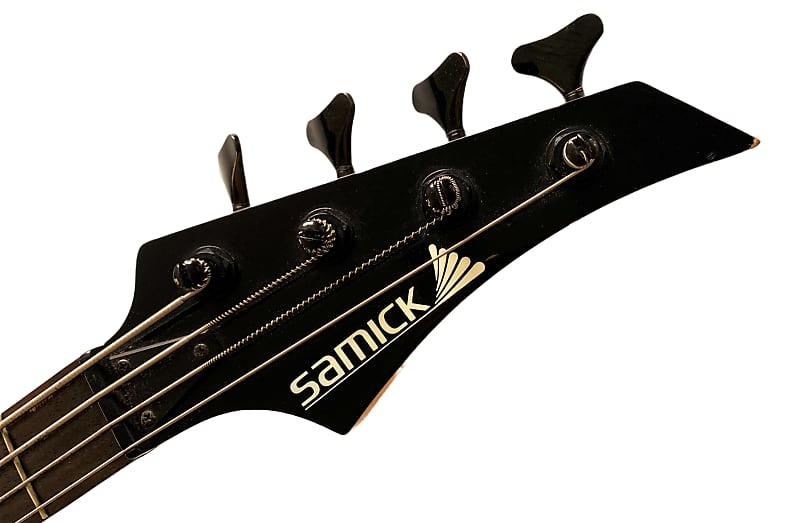 レア★80’s★Samick★エレキベース Samick Bass Stunning Apple Candy Red Bass Made In Korea