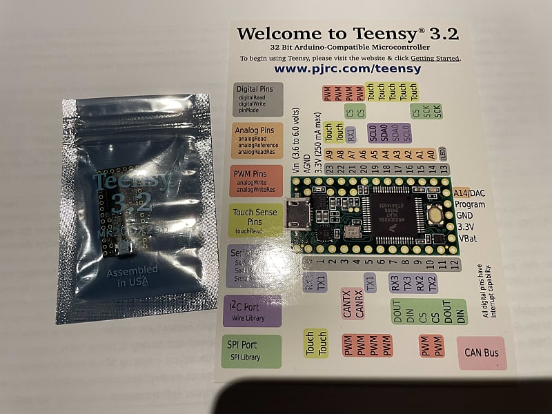 Pjrc teensy 3 2 for eurorack modules new reverb canada