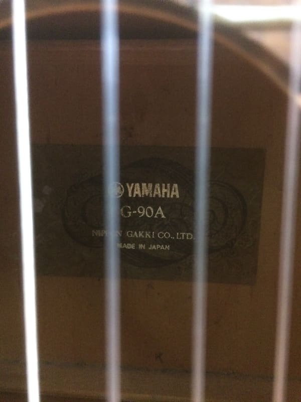 Yamaha G-90A Classical Guitar MIJ | Reverb