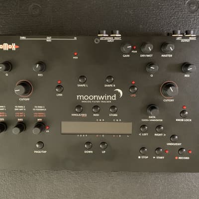 jomox moonwind Analog Stereo Filter Tracker | Reverb