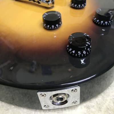 Peavey SC-2 LP Style Electric Guitar Sunburst EXCELLENT with HARD CASE! image 6