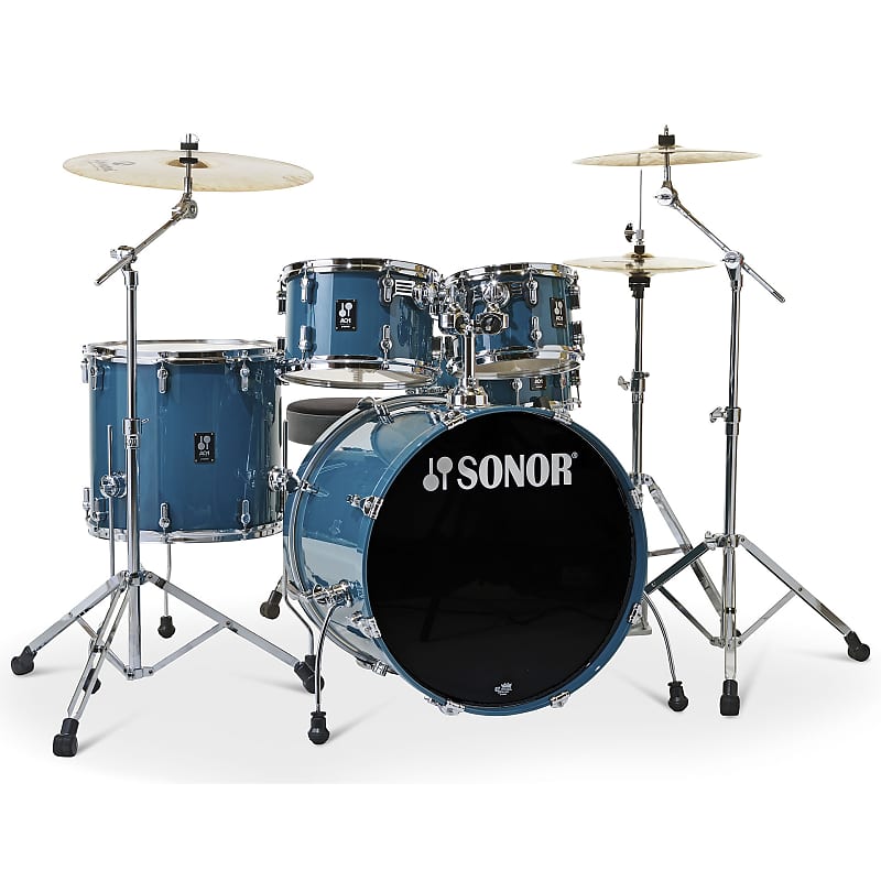 Sonor AQ1 Studio 10x7 / 12x8 / 14x13 / 20x16 / 14x6" 5pc Drum Kit with Hardware image 1