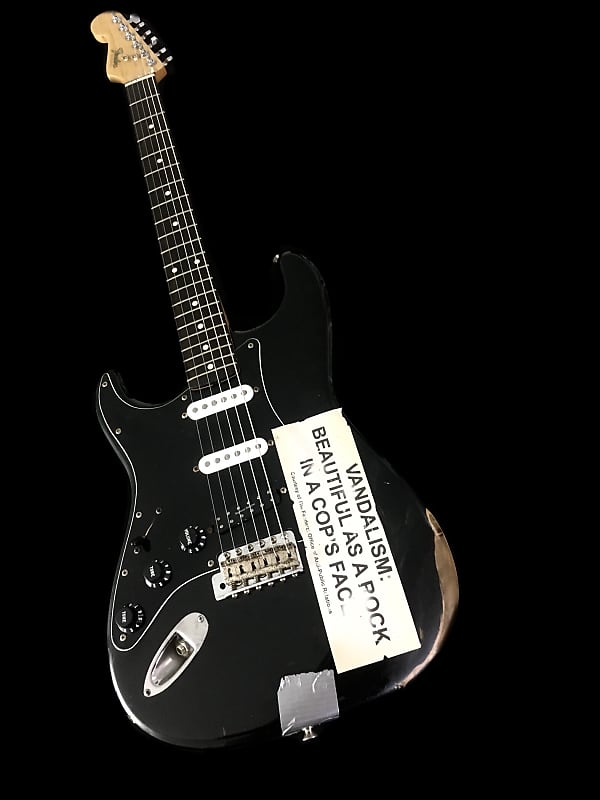 LEFTY! Vintage 1988 Fender Japan Stratocaster MIJ Relic Guitar Nirvana Cobain Strat Fuji-Gen 7.5 lb! image 1