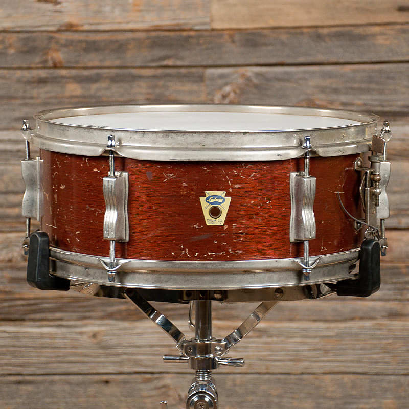 Immagine Ludwig No. 491 Pioneer 5x14" 6-Lug Snare Drum 1958 - 1960 - 1