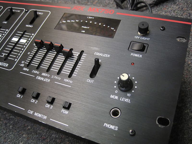 MTX MX750 DJ Mixer MX-750