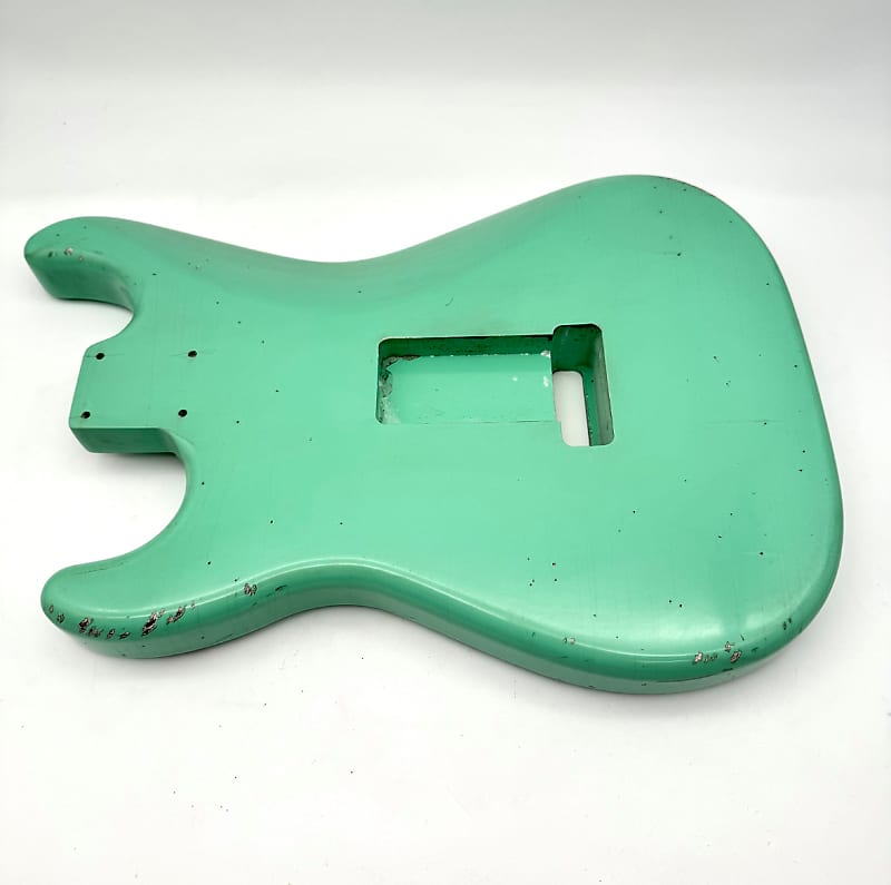 MJT Surf Green Strat Body | Reverb