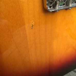 Fender Telecaster Custom 72 reissue MIM sunburst rosewood neck image 5