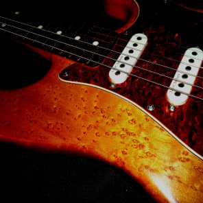 Eric Brown Super Strat 2003 Birds' Eye Maple. ALL HANDMADE. Trades welcome. Beautiful. image 16